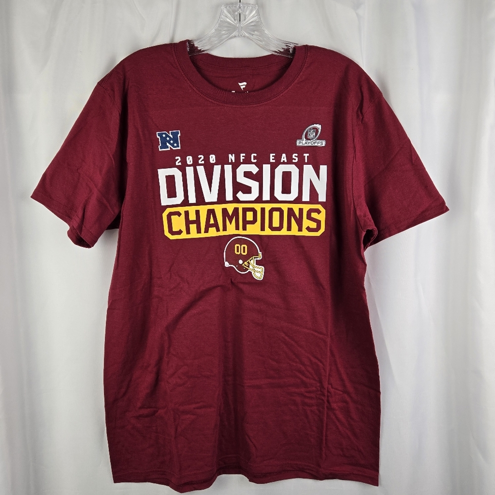 NFL Playoffs 2020 NFC Champions Washington Redskins Fanatics T-shirt Size Large